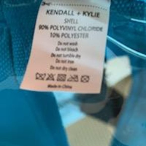 Kendall & Kylie Turquoise Bookbag/backpack main image 6